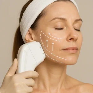 Woman having HI-FU to reduce wrinkles call LA LIPO Bristol Now!