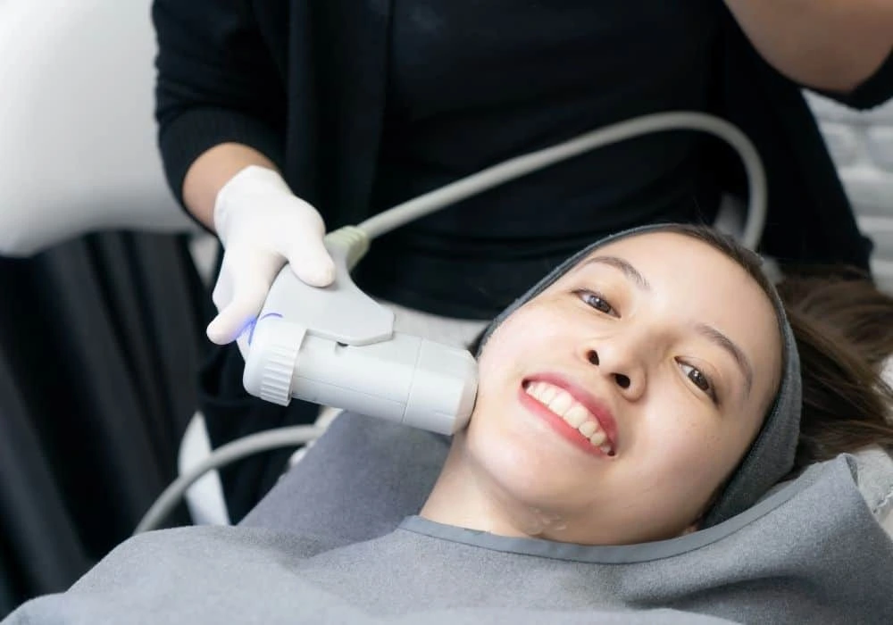 HIFU treatment Bristol in progress