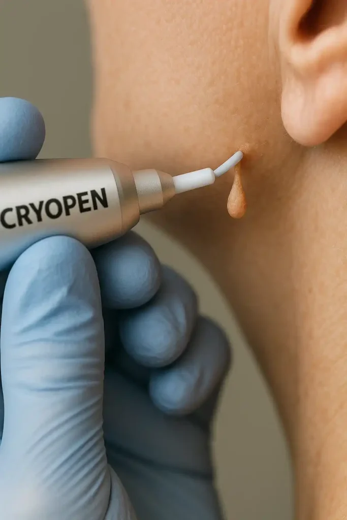 Cryopen for skin tags removal Bristol speak to our team today!