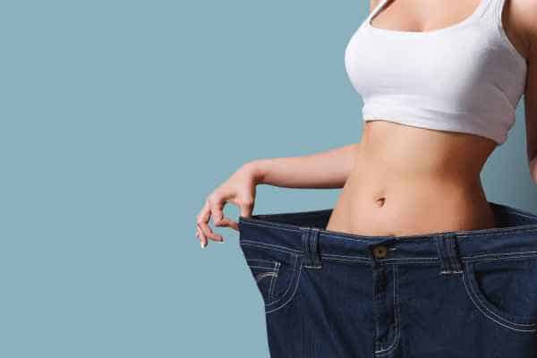 woman after fat reduction treatment Bristol