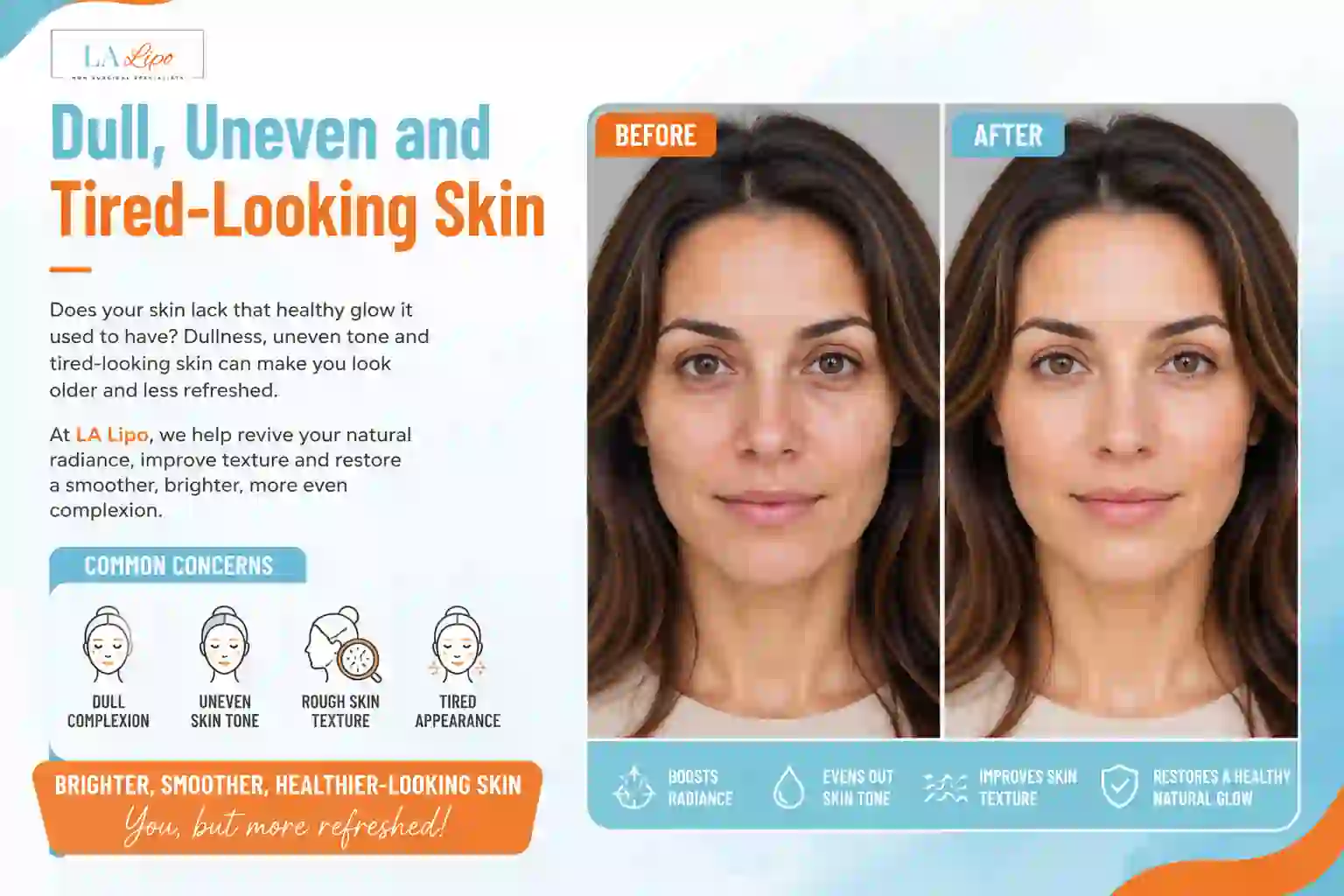 Sign #5: Dull, Uneven and Tired-Looking Skin Bristol